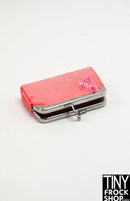 Integrity Sparkling Sunset Poppy Parker Coral Beaded Clutch
