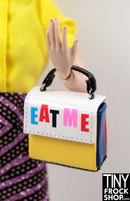 Integrity Style Lab Fairytale Con Womans Accessory Colorful Vinyl Eat Me Bag - Tiny Frock Shop