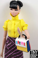 Integrity Style Lab Fairytale Con Womans Accessory Colorful Vinyl Eat Me Bag - Tiny Frock Shop