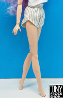 Integrity Varsity Alejandra Luna White and Black Stripes Boxer Shorts