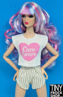 Integrity Varsity Alejandra Luna White and Black Stripes Boxer Shorts