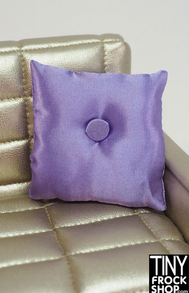 Integrity Victoire A La Maison Purple Satin Pillow - 2 Options