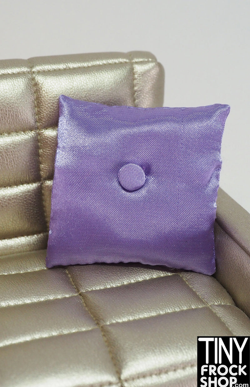 Integrity Victoire A La Maison Purple Satin Pillow - 2 Options