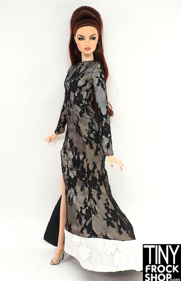 Integrity Without You Erin Salston Black Lace Dress
