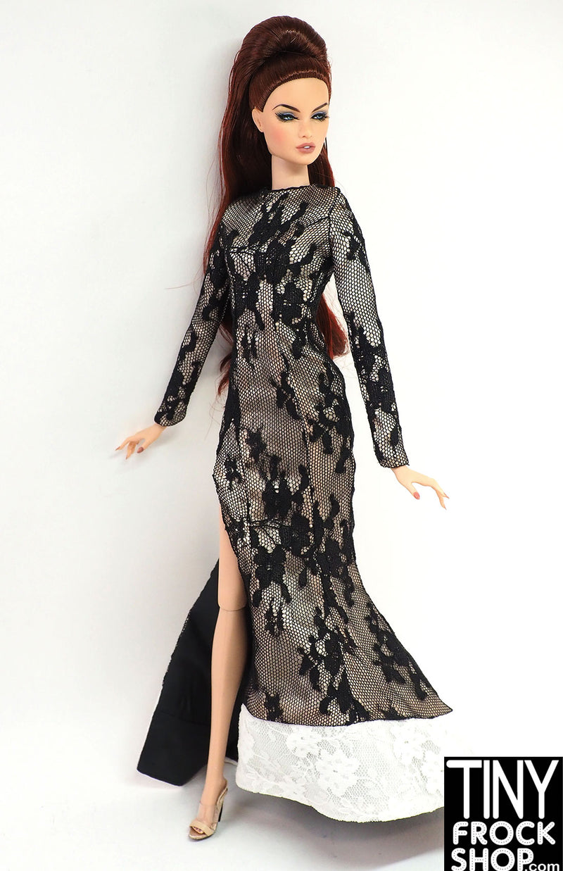 Integrity Without You Erin Salston Black Lace Dress