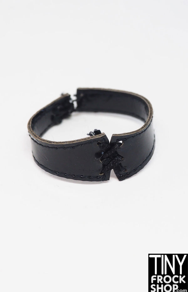 Integrity Patent Leather Lace Up Belt