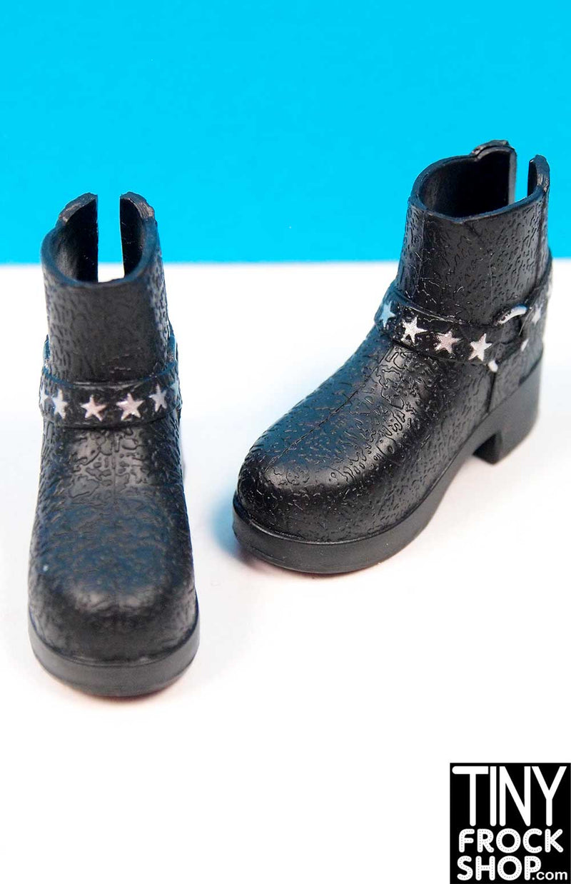 Avastars Male Black Rockstar Boots