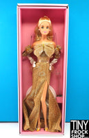 National Barbie Doll Con ICON Glimmer In Gold Blond Dressed Doll NRFB