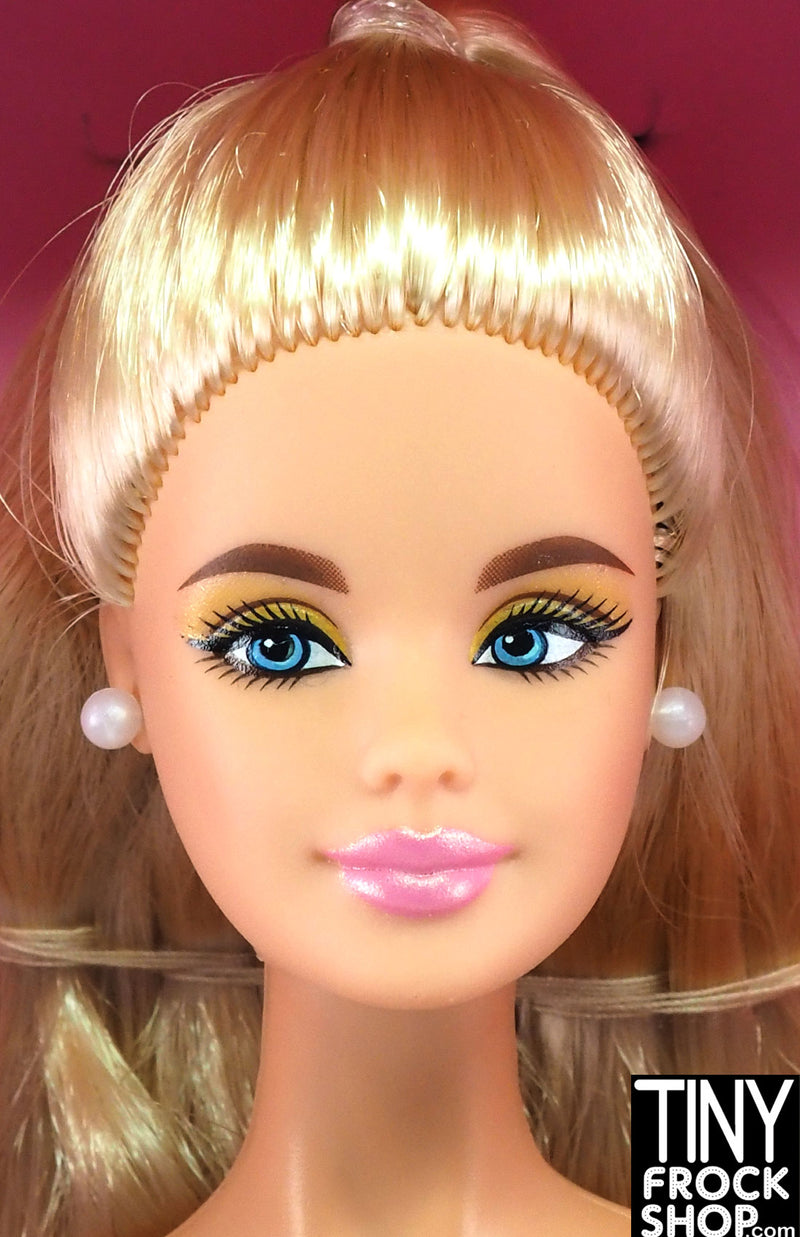 Tiny Frock Shop National Barbie Doll Con ICON Glimmer In Gold Blond Dressed  Doll NRFB
