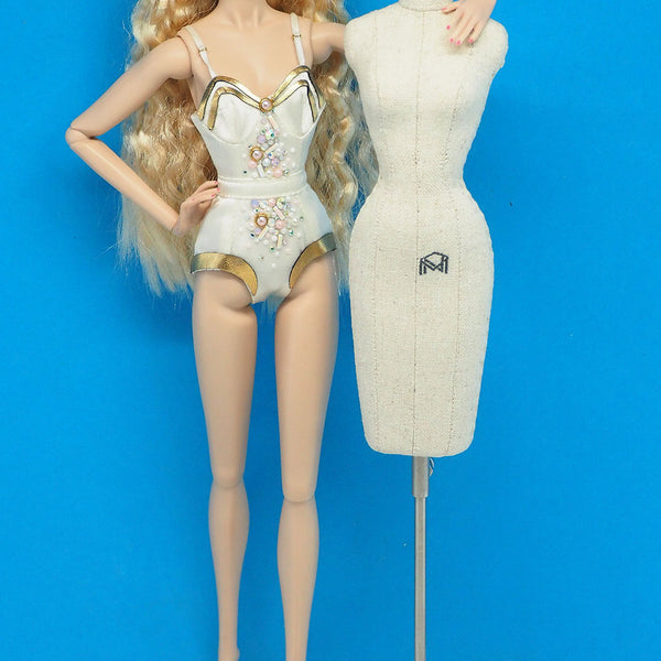 Tiny Frock Shop 11.5 Silkstone Size Dress and Leg Forms Mannequin
