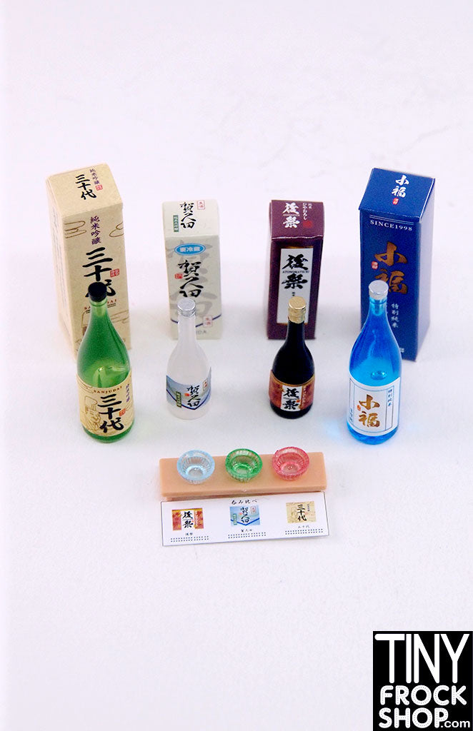 12" Fashion Doll Re-Ment Liquor Store Japanese Sake Set 6