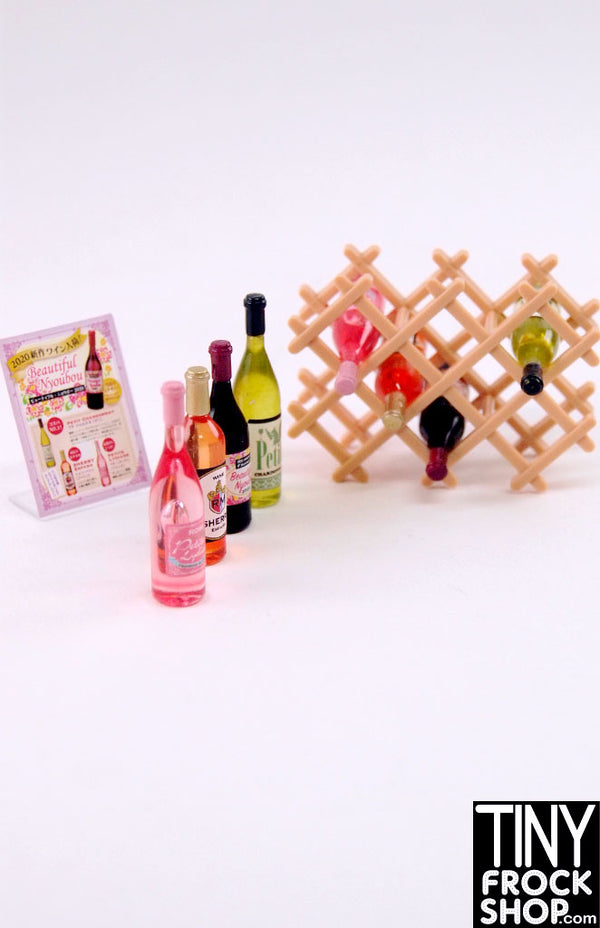 12" Fashion Doll Re-Ment Liquor Store New Wine Set 5