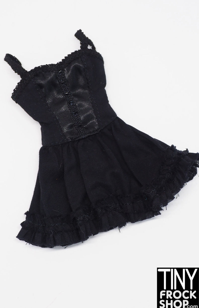 Sekiguchi Momoko Pet Works Black Ruffle Dress