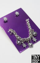 Integrity Charmed Child Ayumi Silver Earring and Necklace Charmed Set