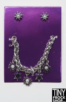 Integrity Charmed Child Ayumi Silver Earring and Necklace Charmed Set