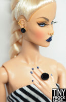 Integrity Obsession Gothique Poppy Parker Black Ring and Earring Set