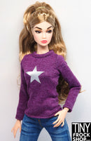Integrity Poppy Parker Ultra Violet Purple Star Tee