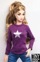 Integrity Poppy Parker Ultra Violet Purple Star Tee