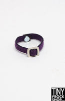 Integrity Poppy Parker Ultra Violet Purple Suede Choker