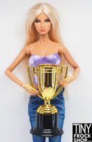 12" Fashion Doll Gold Trophy