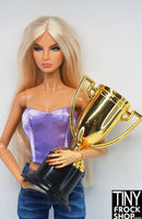 12" Fashion Doll Gold Trophy