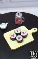 12" Fashion Doll Sushi Set of 4