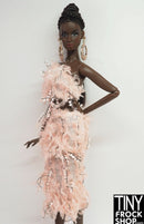 Integrity Up With A Twist Agnes Pale Pink Frilly Dress