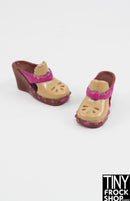 12" Fashion Doll Cute Clog Wedges-More Colors