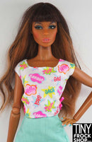 12" Fashion Doll Love and Pop Tee - Tiny Frock Shop