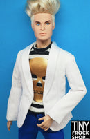 Integrity Mystery Date Chip Formal Dance Date White Tuxedo Jacket