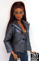 Integrity Obsession Poppy Parker Pink Vamp Silver Metallic Jacket