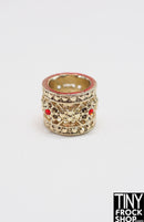 Integrity Red Hot Evelyn Weaverton Red and Gold Bracelet