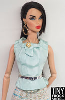 Integrity Silver Soiree Poppy Silver Thin Belt