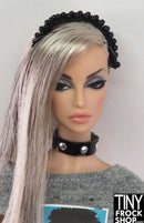 Integrity Summer Rose Eugenia Perrin Black Beaded Headband