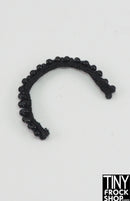Integrity Summer Rose Eugenia Perrin Black Beaded Headband