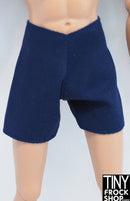 12" Fashion Male Doll Dark Blue Cotton Shorts