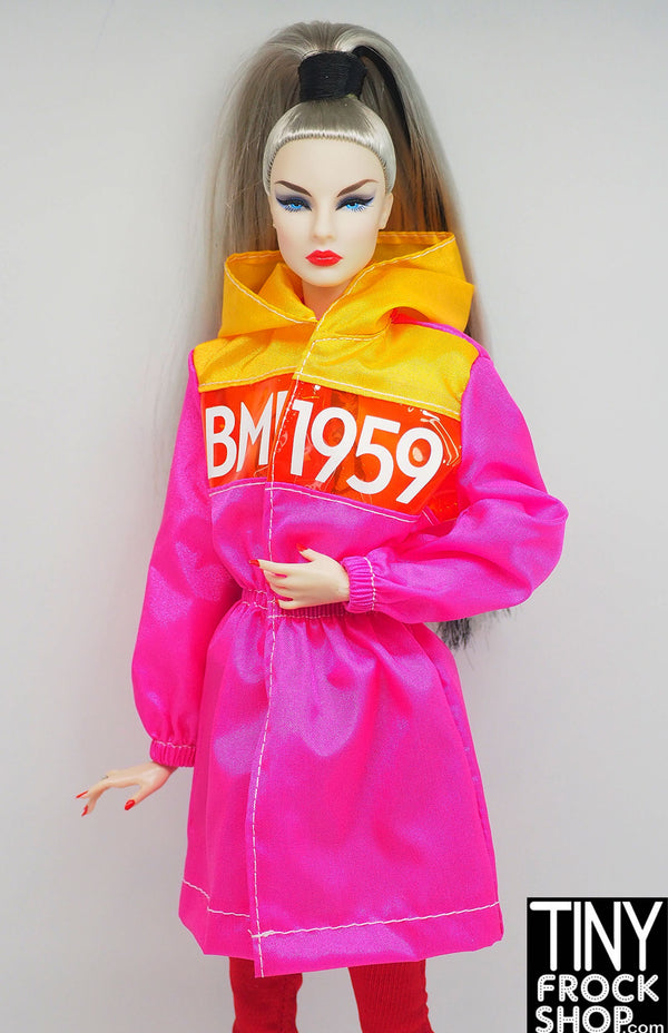 Barbie® BMR 1959 Plastic Bright Pink and Neon Coat