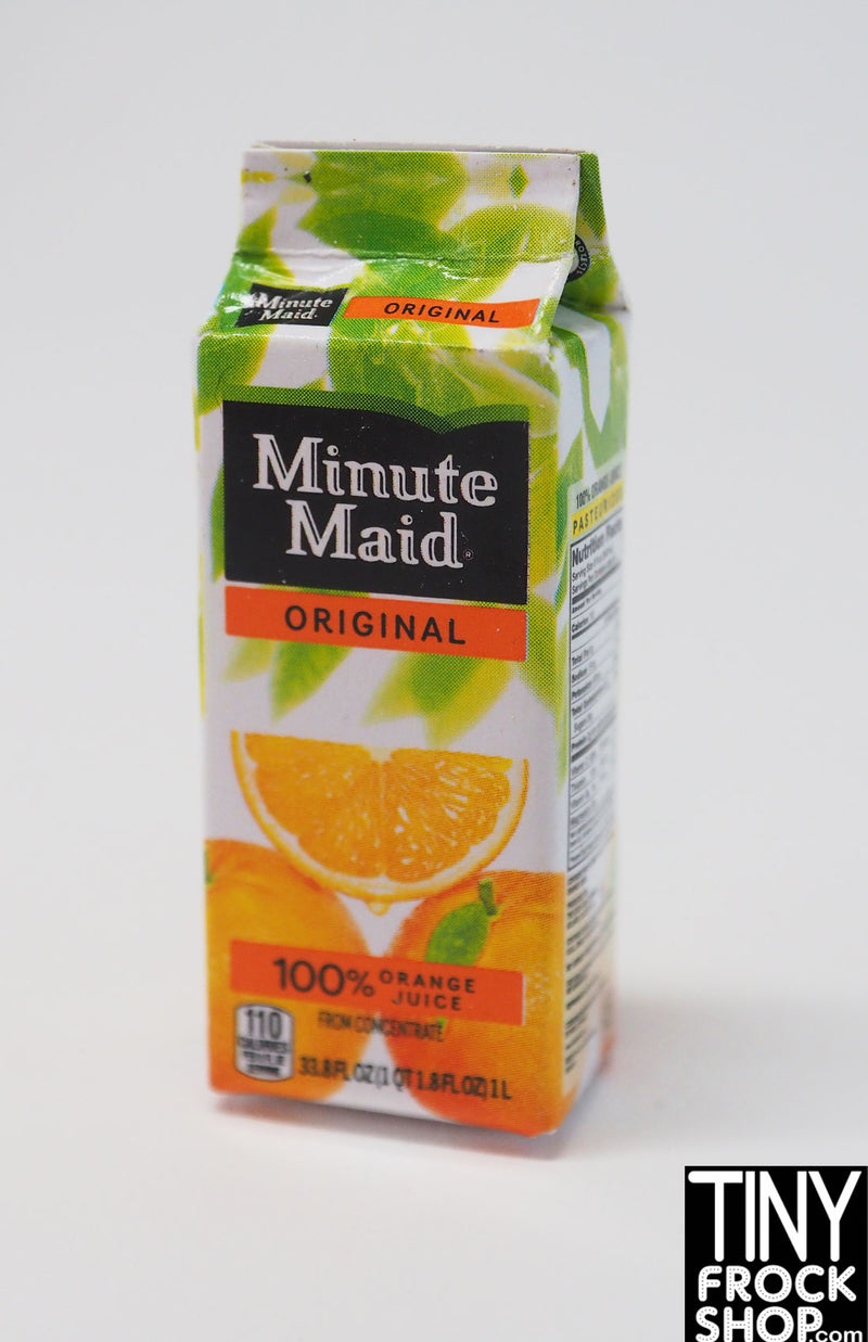 Tiny Frock Shop Zuru Mini Brands Minute Maid Original Orange Juice Carton