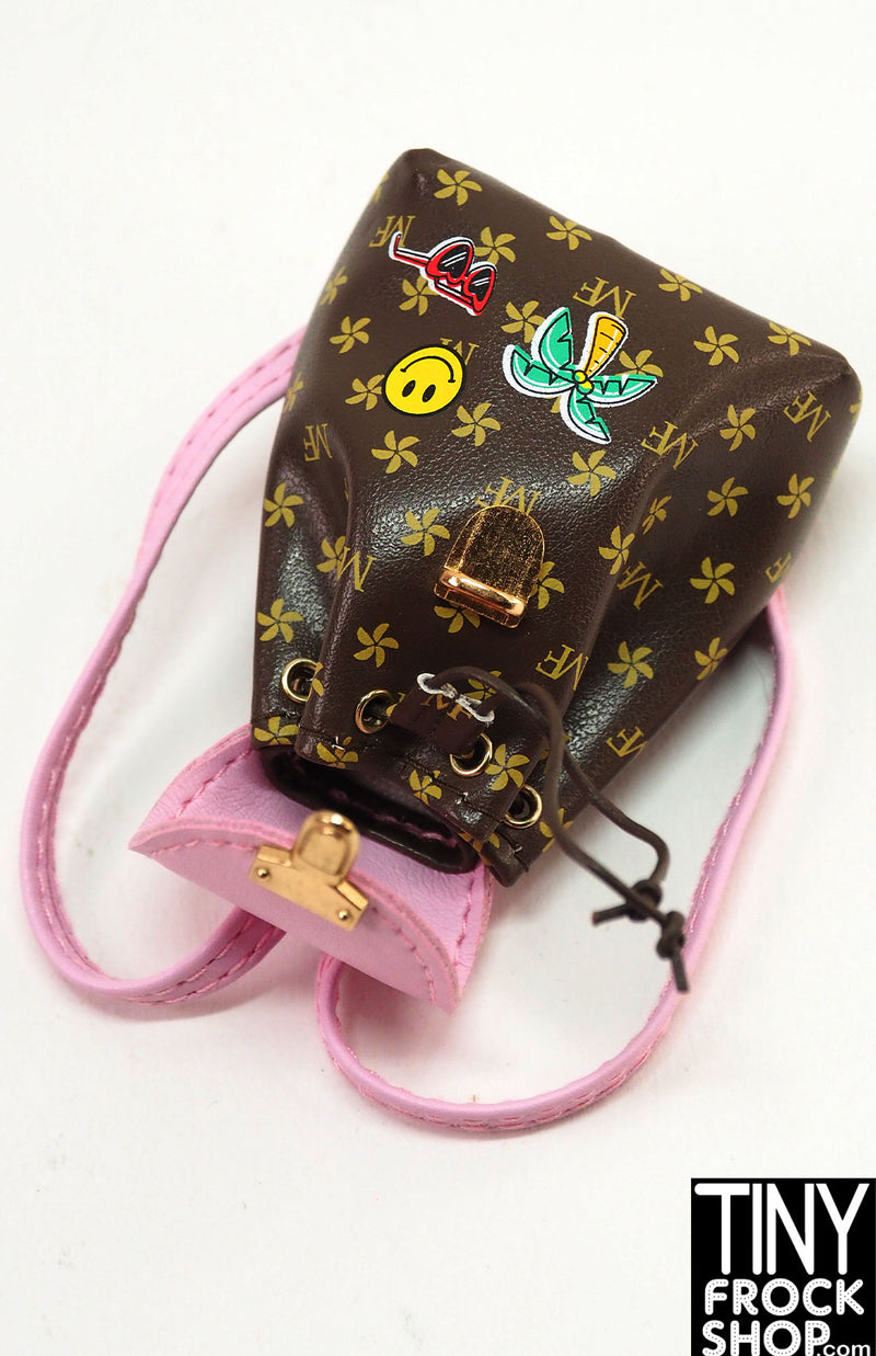 Zuru Mini Brands Fashion Luxe Print Cinch Backpack