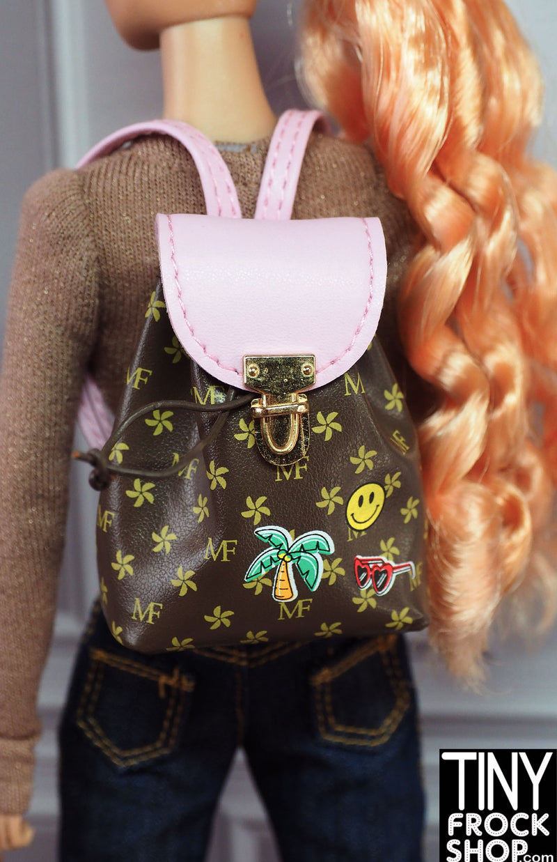 Zuru Mini Brands Fashion Luxe Print Cinch Backpack