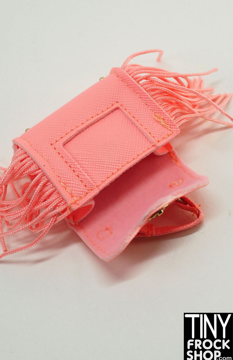 Zuru Mini Brands Fashion Peach Fringe Bag