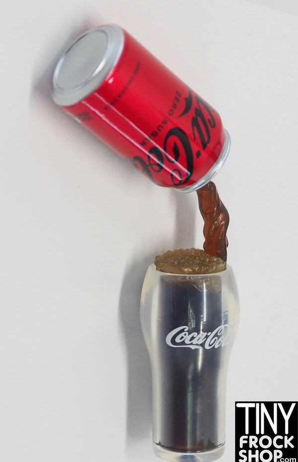 Zuru Mini Brands Frozen Moments RARE Coca Cola Zero Can and Cup