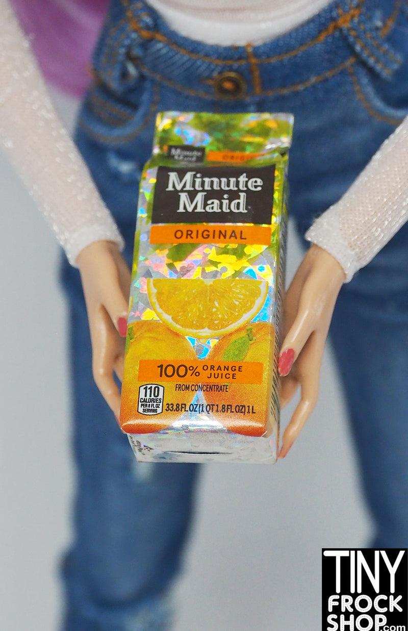 Zuru Mini Brands Hologram RARE Minute Maid Original Orange Juice