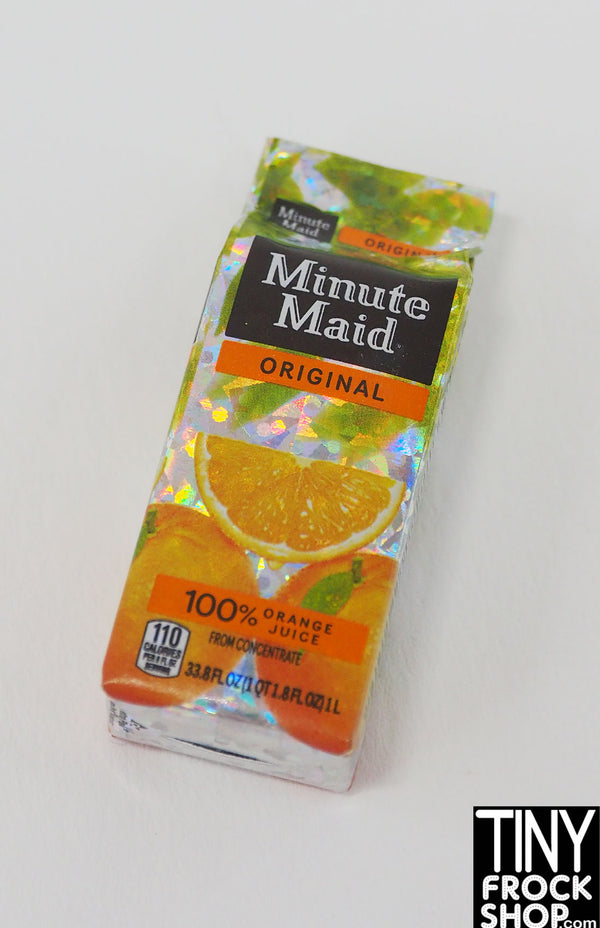 Zuru Mini Brands Hologram RARE Minute Maid Original Orange Juice