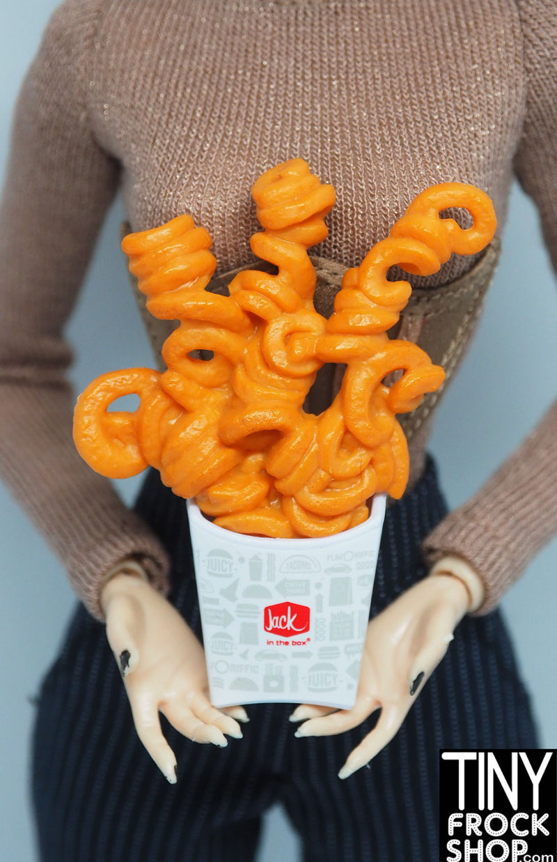 Zuru Mini Brands RARE Jack In The Box Large Curly Fries Frozen Moment