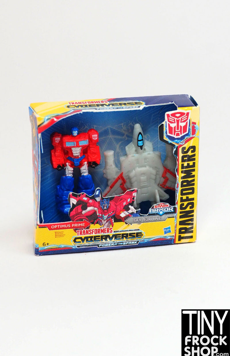 Zuru Mini Brands Toys Transformers Optimus Prime Sky Turbine Figures