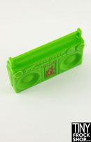 12" Fashion Doll Green Boombox