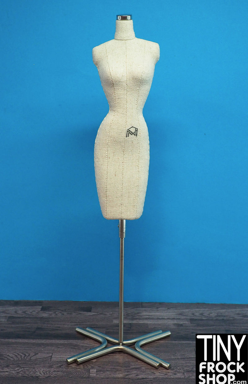 12" Muse Size Dressform Mannequin by Mini's House