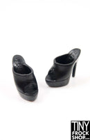 12" Fashion Doll Platform Open Toe Shoes - 4 Colors