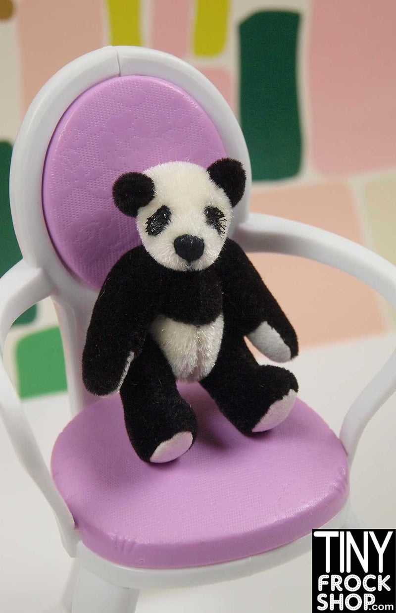 Barbie Pose-able Black & White Panda Bear - TinyFrockShop.com